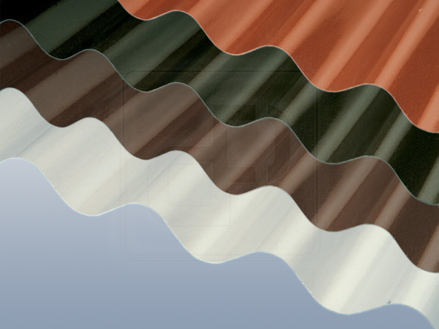 GfK - Profilplatten gefärbt